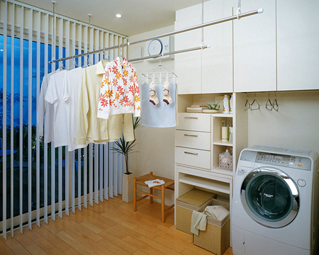 洗濯室という提案 幡ヶ谷ベースリフォーム